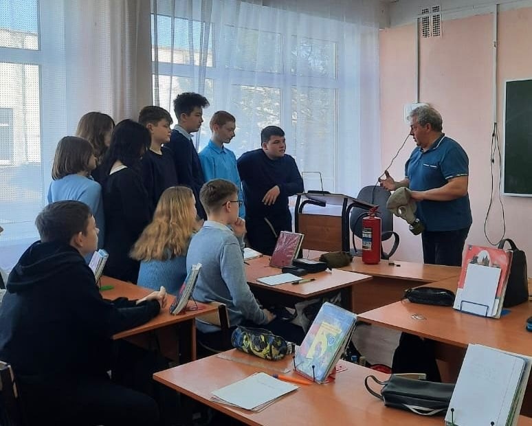 Всероссийский открытый урок ОБЖ , посвященный Дню пожарной охраны.